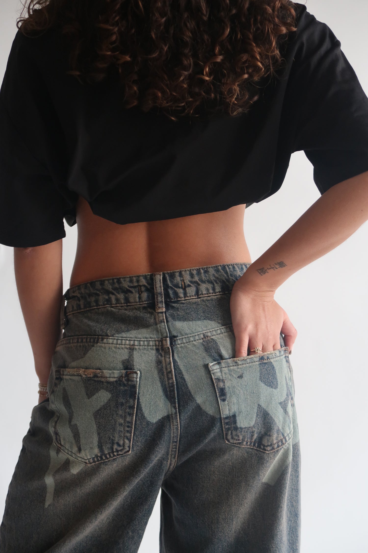 AFTER7 baggy jeans blue grey