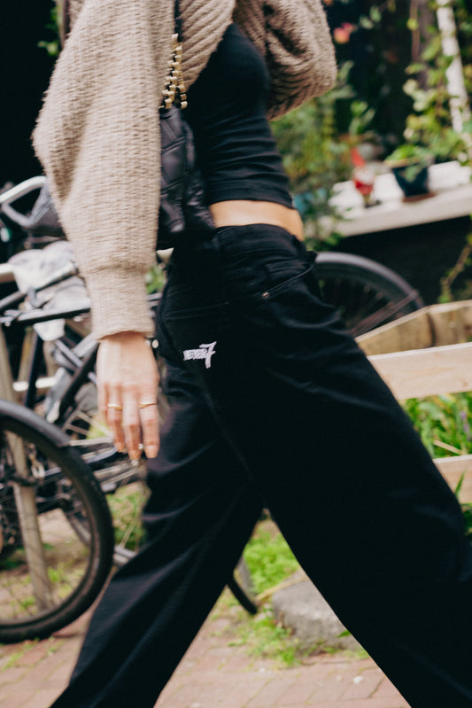 AFTER7 JEANS LOW RISE IN BLACK