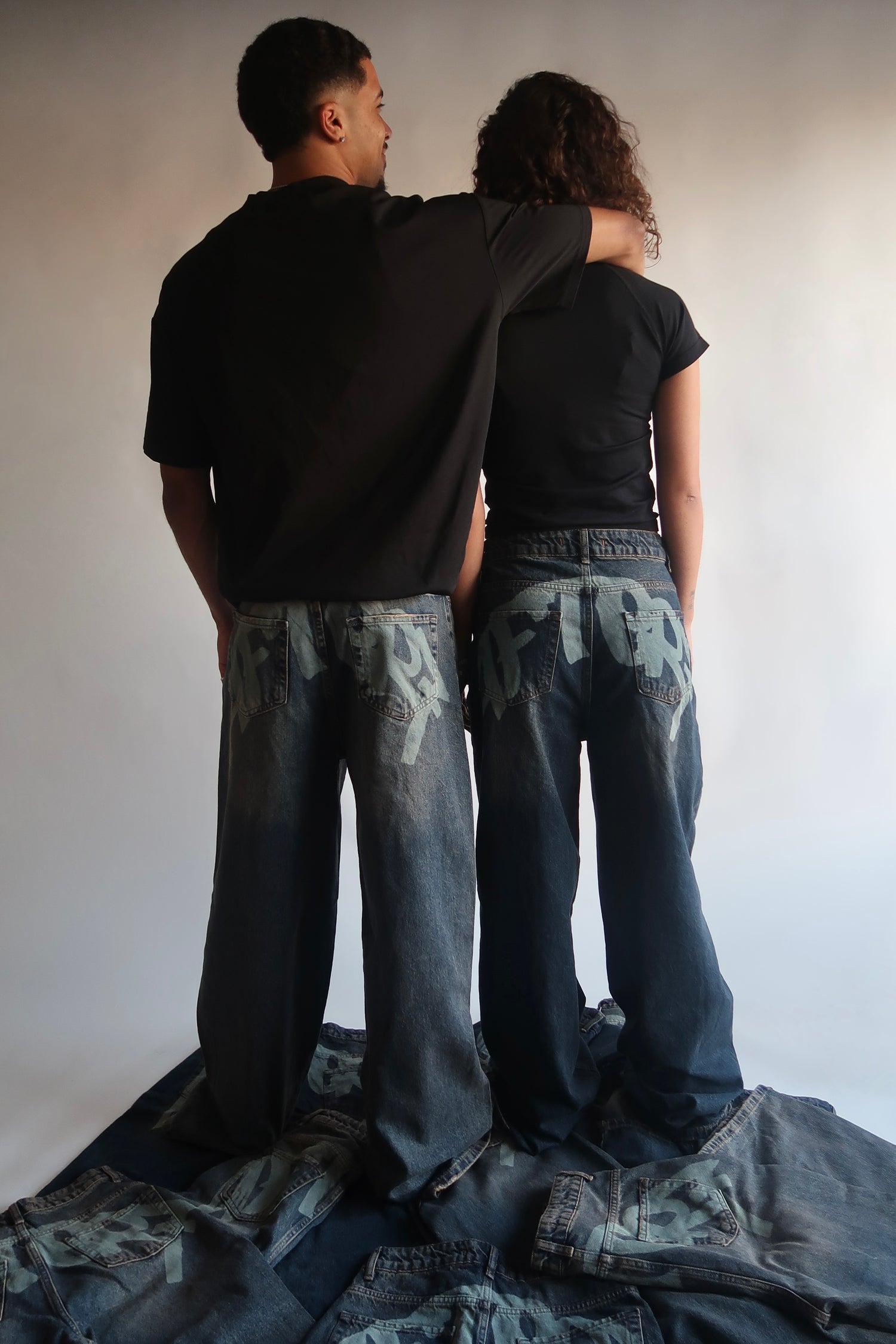 AFTER7 Baggy jeans Navy